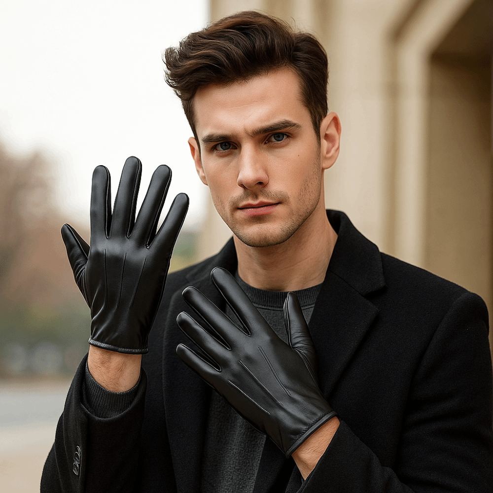 Gants de conduite noirs tendan - Leather Driving Glove avis et prix